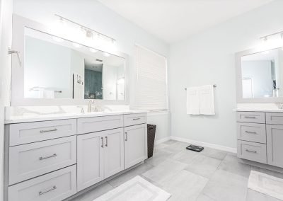 Luxury bathroom remodel with custom tile — Matt Machado Construction Bakersfield CA