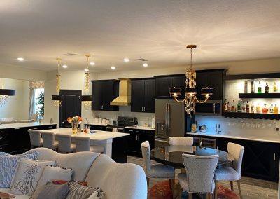 Custom cabinetry installation — kitchen remodel Kern County CA general contractor