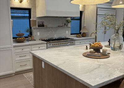 Luxury kitchen island — custom kitchen remodel Bakersfield California