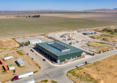 Commercial warehouse aerial view — Matt Machado Construction